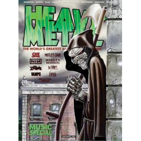 Heavy Metal Mag. #287 - Cover by Derek Riggs