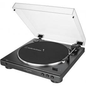 Audio Technica AT-LP60X-BK Fully Automatic Belt-Drive Turntable (Black)