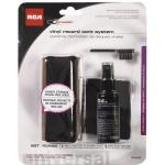 Discwasher D4+ Record Care System - Includes Cleaning Fluid, Brush & Storage Bag (Black & Brown) 