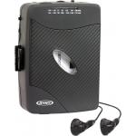 Jensen SCR-75 Cassette Player - AM/FM - Stereo Earbuds (Black)