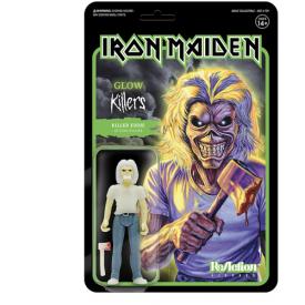 Super7 - Iron Maiden Reaction Figure Wave 1 - Killer Eddie (Glow In The Dark)