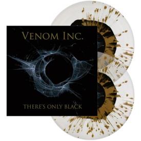 There's Only Black (Double Vinyl) (Colored Clear Black Yolk & Gold Splatter)