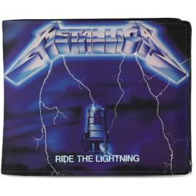 Billetera - Ride The Lightning Logo - ROCKSAX Wallet With Coin Pocket (Black)