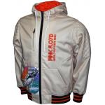 Wish You Were Here - Double Knit Hoodie Jacket - XL Tan M2431PFA4