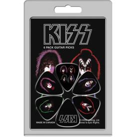 Perri's - Kiss - Faces - Guitar Picks (6 Pack)