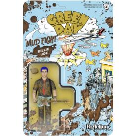 Green Day - ReAction Figures Wv1 - Mud Fight Billie Joe Armstrong