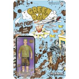 Green Day - ReAction Figures Wv1 - Mud Fight Tre Cool