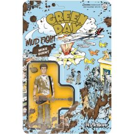Green Day - ReAction Figures Wv1 - Mud Fight Mike Dirnt