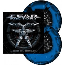 Aggression Continuum (2LP Black Blue w/ White Splatter)