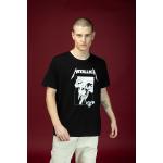 POLERA MC HOMBRE CALAVERA COLMILLOS NEGRA