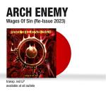 Wages Of Sin (Limited Edition, Clear Vinyl, Red, Reissue)