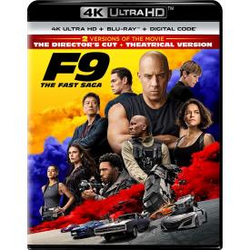 F9: The Fast Saga - 4K Ultra HD + Blu-ray + Digital