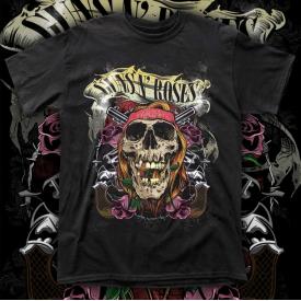 Polera Axl Skull