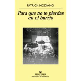 PARA QUE NO TE PIERDAS EN EL BARRIO