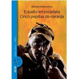 ESTUDIO EN ESCARLATA CINCO PEPITAS DE